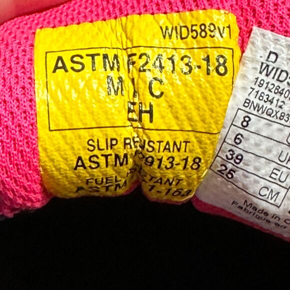 New Balance 589V1 Industrial Slip Resistant Composite Toe Shoe Gray Women 8 NWB - Picture 10 of 12